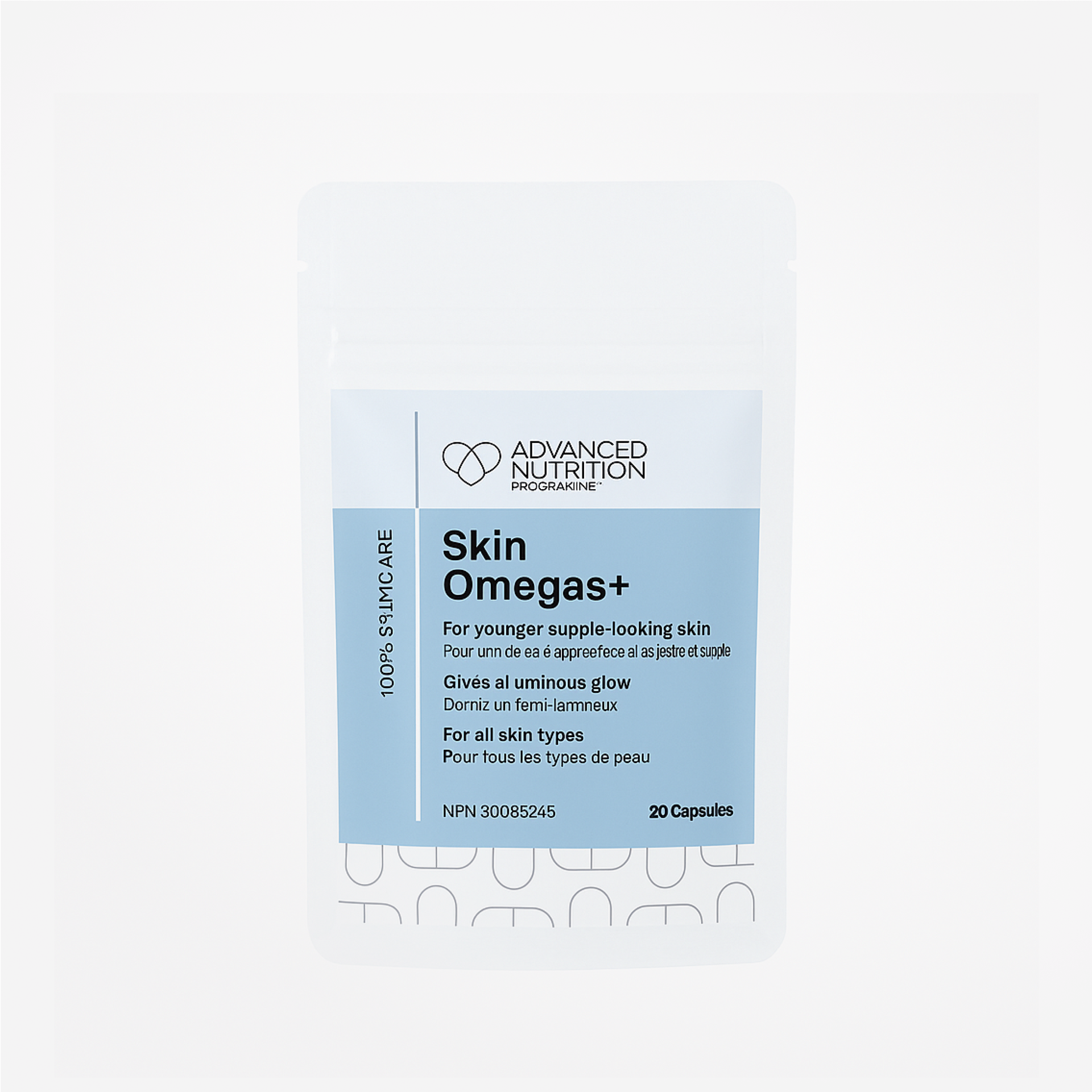 Advanced Nutrition Programme Skin Omegas+ Travel Size (20 capsules)