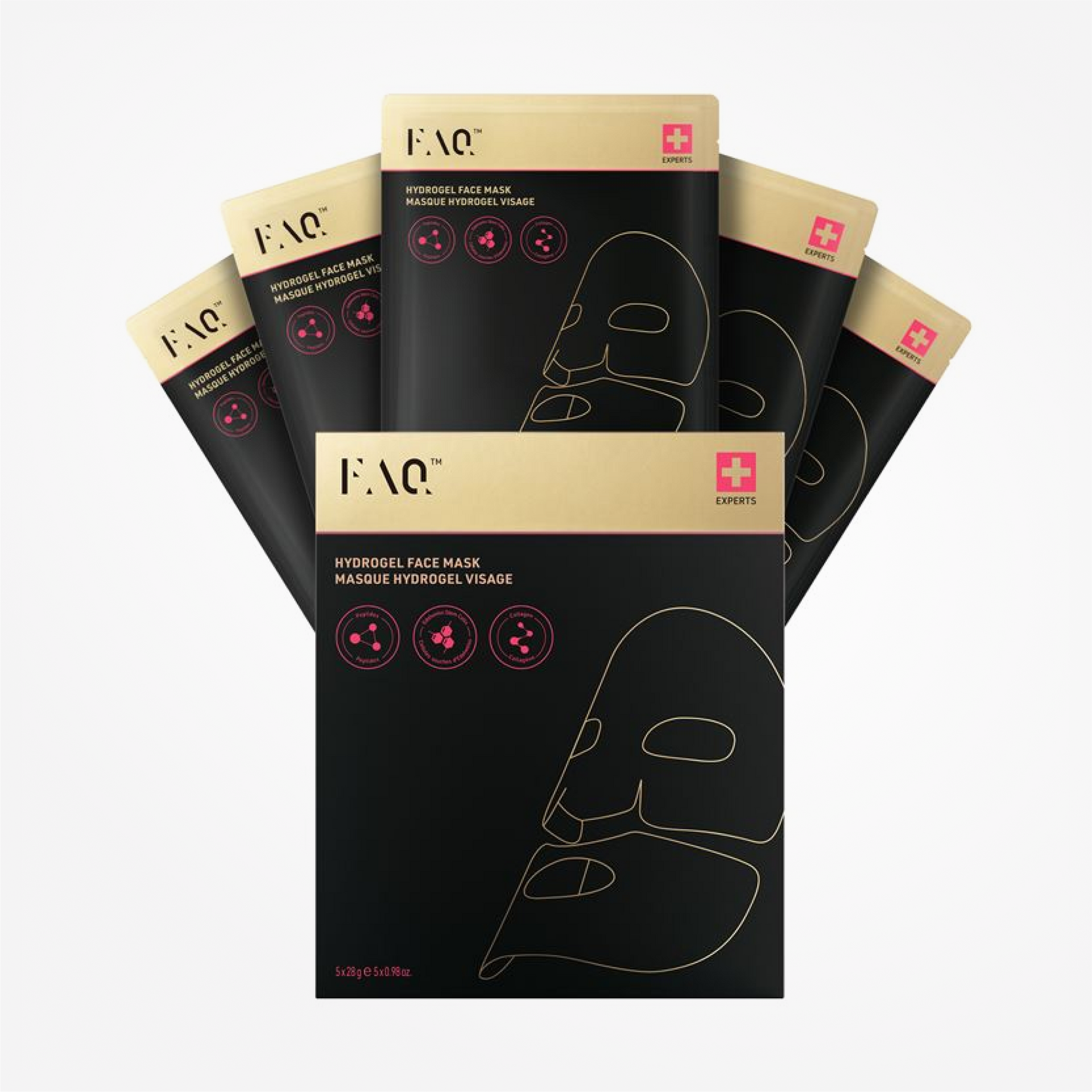 FOREO FAQ Hydrogel Face Mask x 5