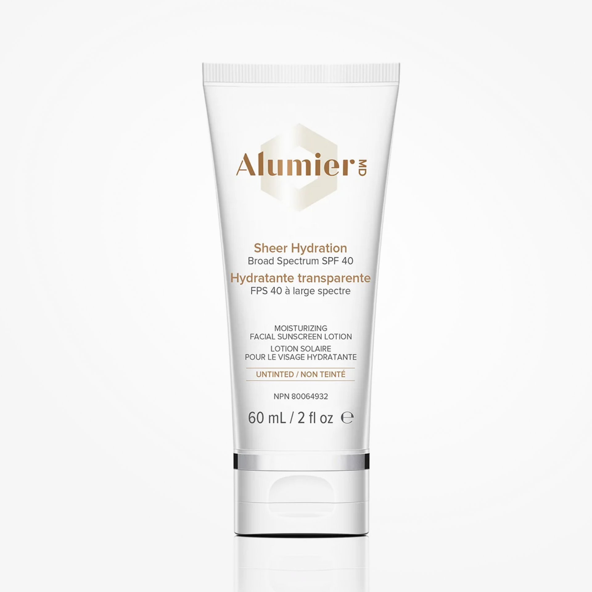 Alumier Sheer Hydration Broad Spectrum SPF 40 Untinted