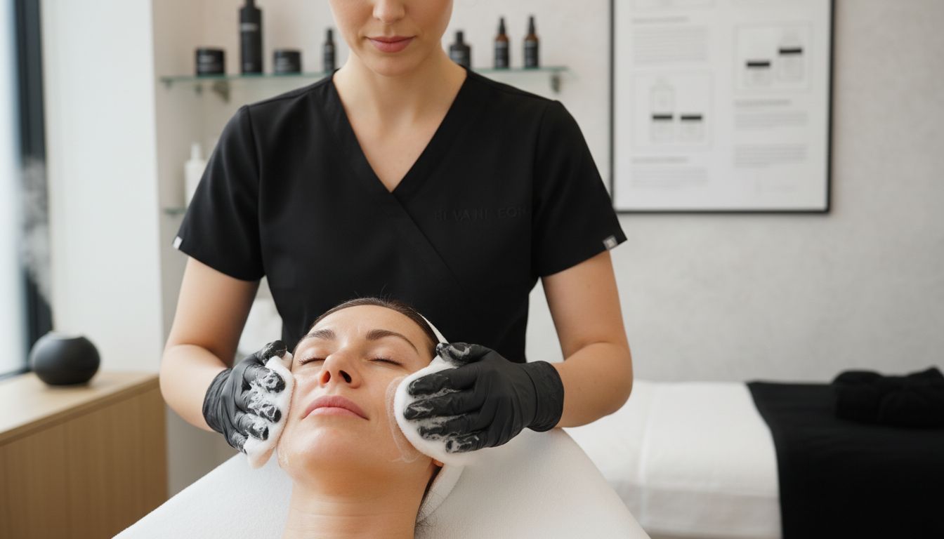 professional facial cleansing