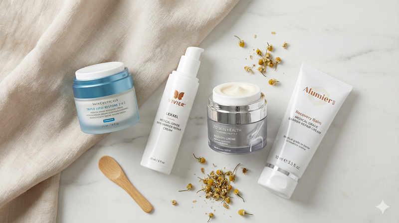 Best Skin Barrier Repair Creams: SkinCeuticals vs Vivier vs ZO vs AlumierMD