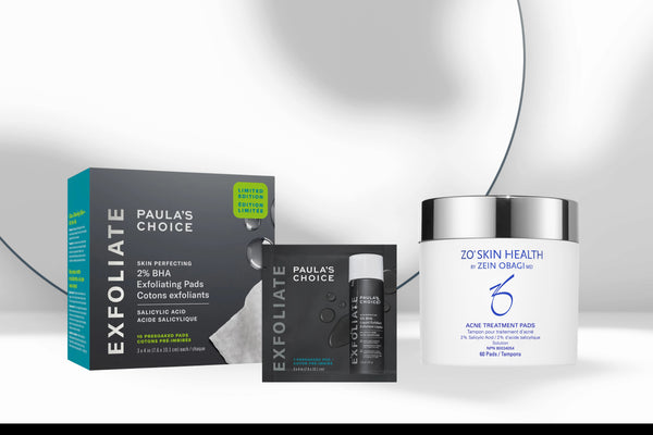 Paula's Choice 2% BHA vs. ZO Acne Treatment Pads: The Exfoliation Showdown