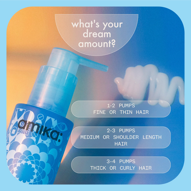Masque capillaire hydratant nocturne Amika Dream Routine Overnight