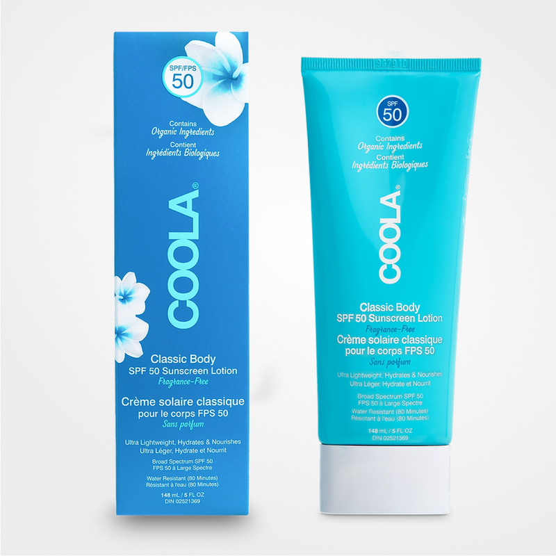 COOLA Classic Body SPF 50 Fragrance Free Lotion