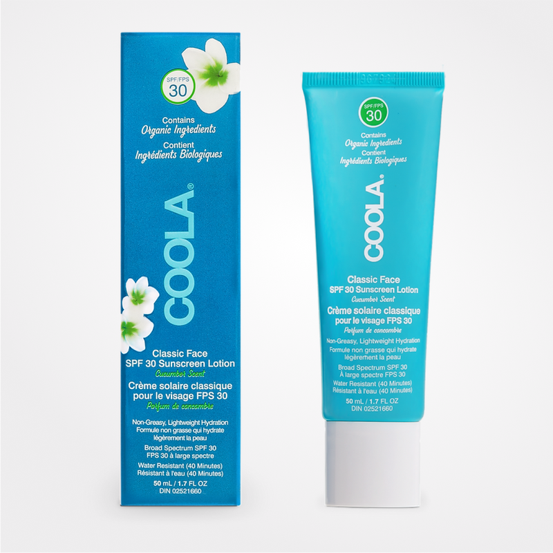 Lotion Concombre COOLA Classic Face SPF 30