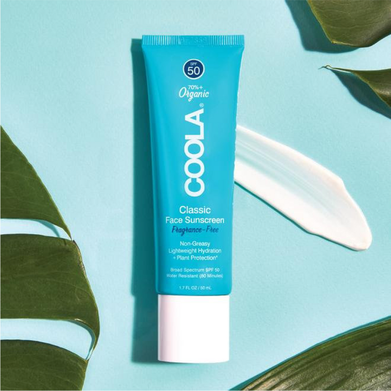 Lotion sans parfum COOLA Classic Face SPF 50