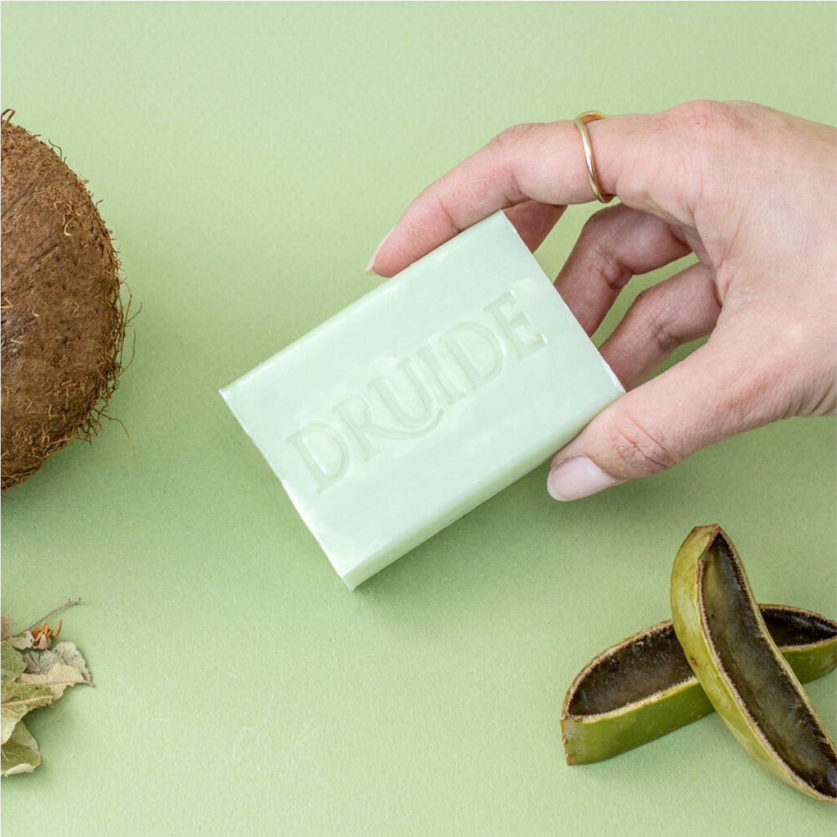 Druide Eucalyptus Soap Bar Palm-Free