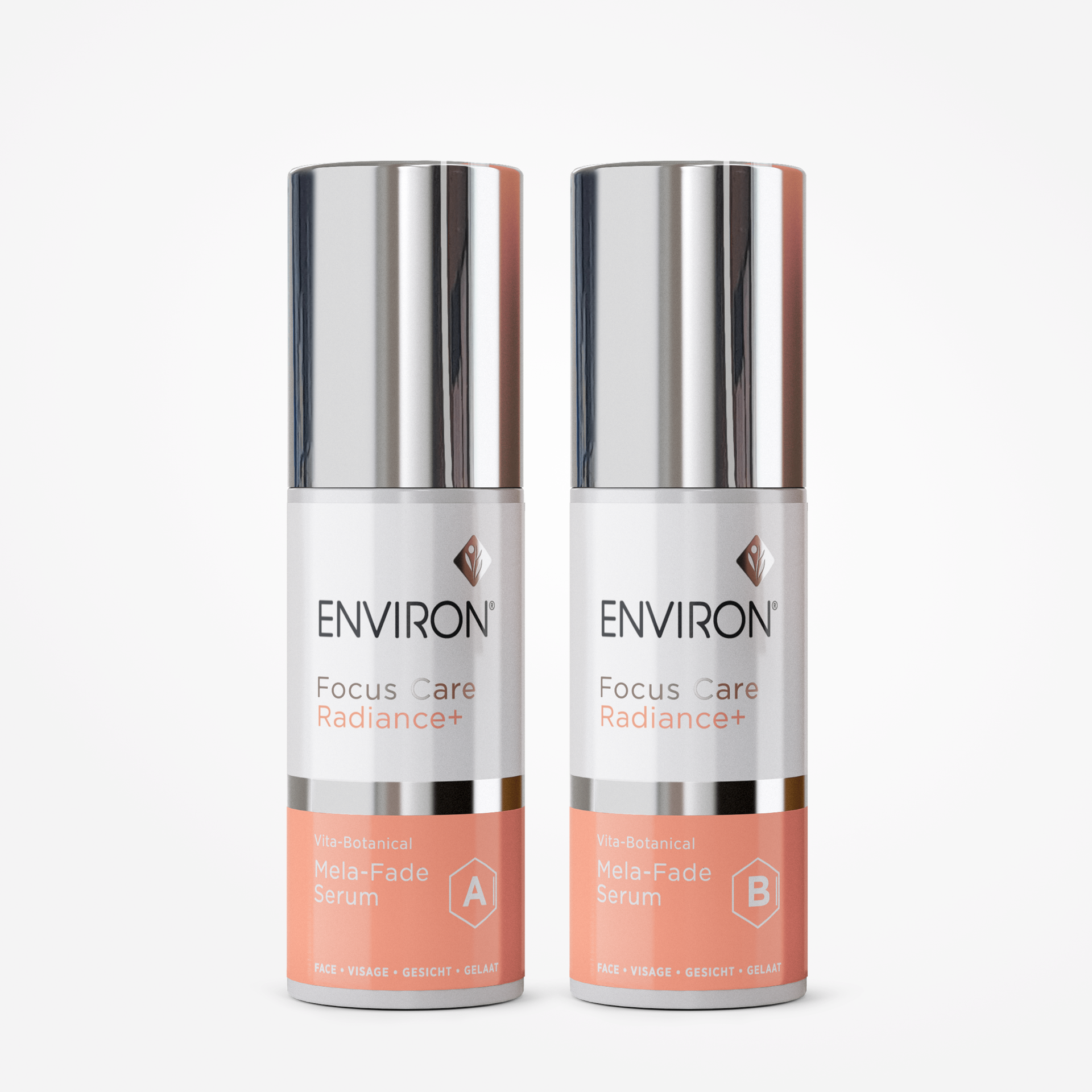 Environ Focus Care Radiance+® Vita-Botanical Mela-Fade Serum A & B System