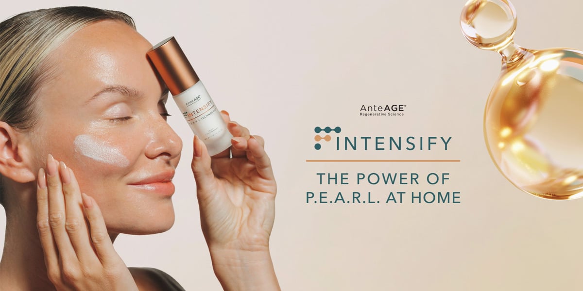 AnteAGE MD Intensify: the power of P.E.A.R.L. at home