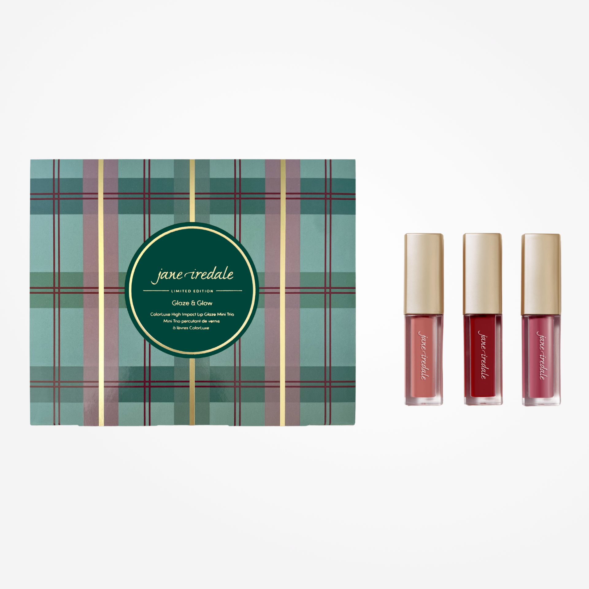 Jane Iredale Colorluxe High Impact Lip Glaze Mini Trio