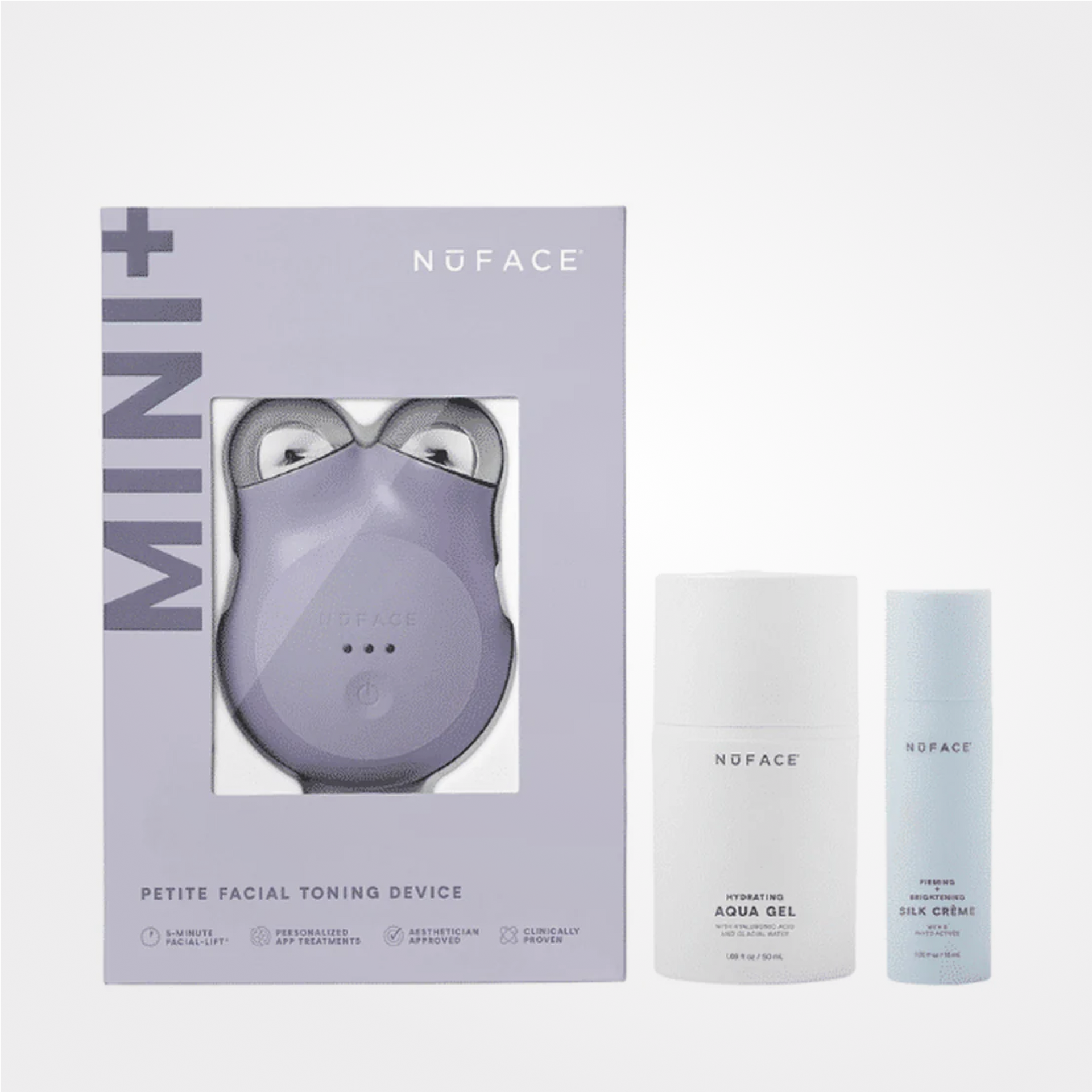 NuFACE MINI+ Device Starter Kit Violet Dusk