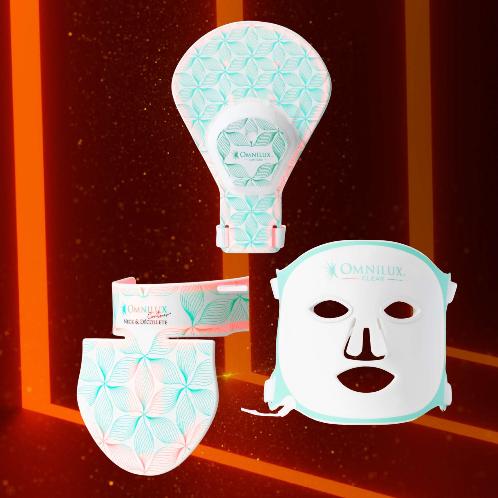 Omnilux Clear + Neck & Décolleté + Contour Glove