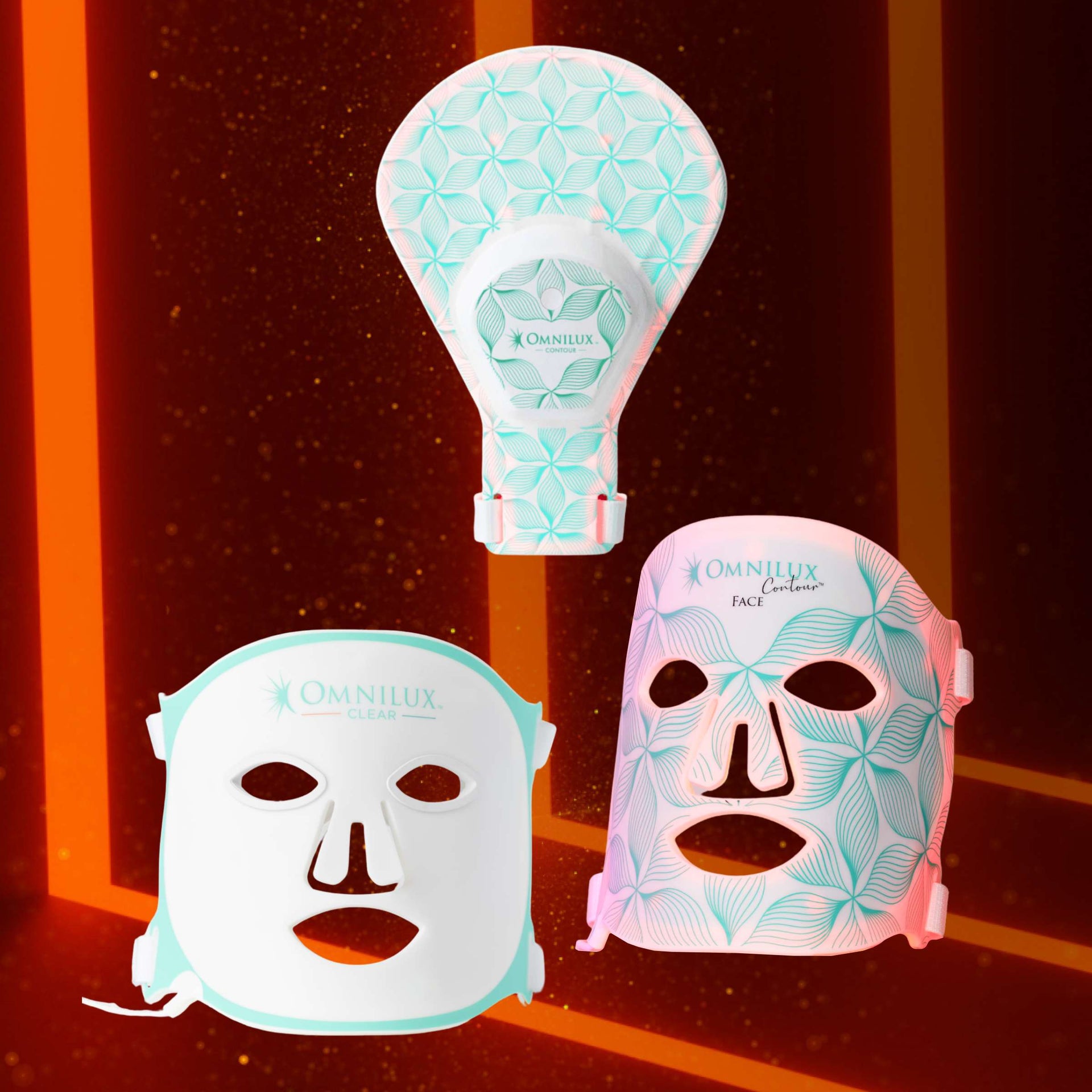 Omnilux Face Contour + Clear + Contour Glove