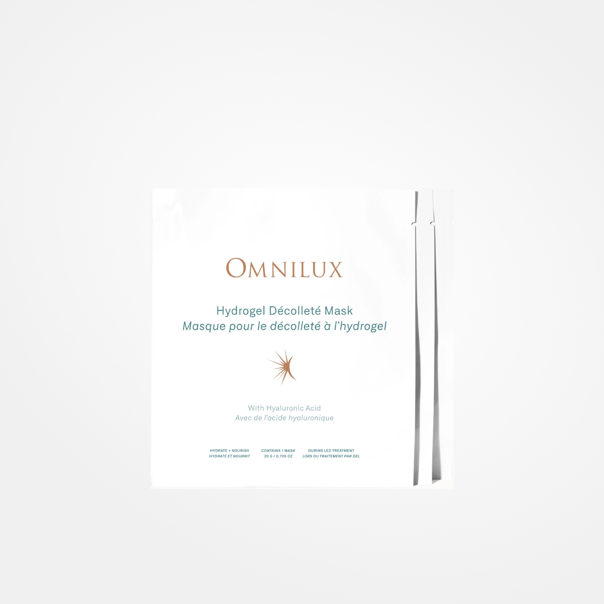 Omnilux Hydrogel Décolleté Mask (3 pack)
