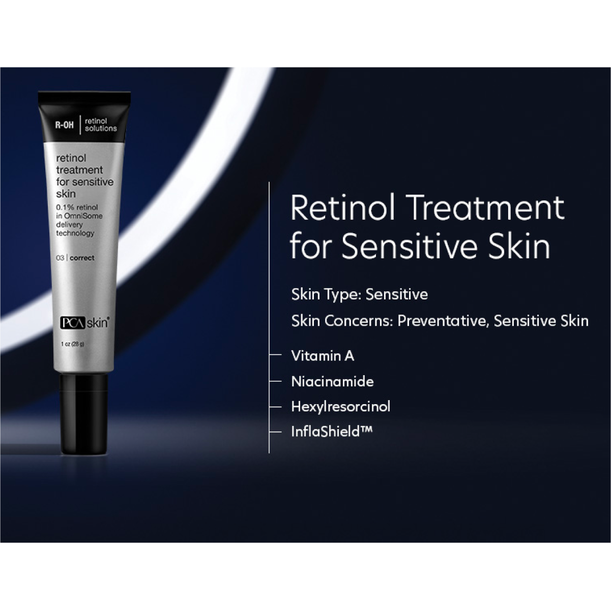 PCA Skin Retinol Treatment for Sensitive Skin