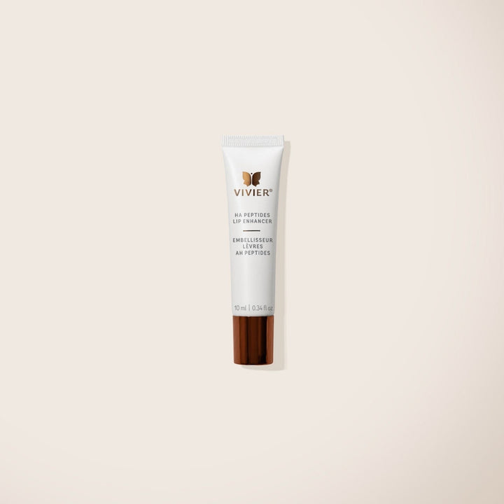 Vivier HA Peptides Lip Enhancer 10 mL — new daily lip treatment with 3 weights of hyaluronic acid, 3 peptides and 3 antioxidants