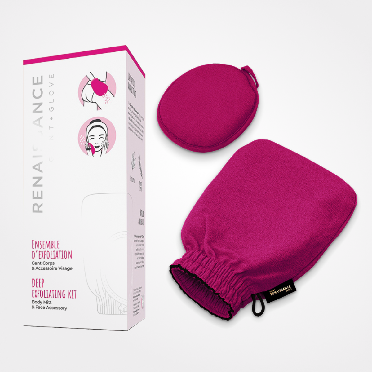 The Official Renaissance Exfoliating Glove Kit