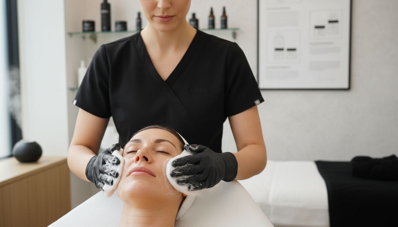 nettoyage professionnel du visage