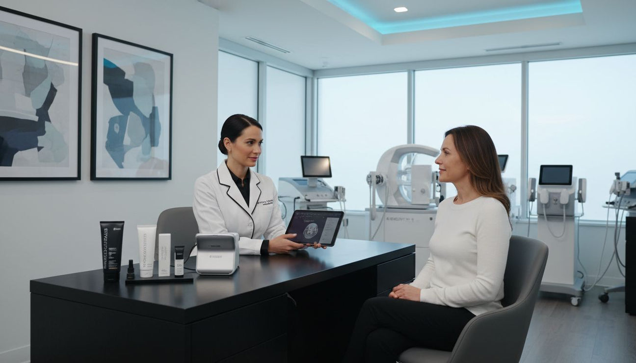 Consultation professionnelle en soins de la peau