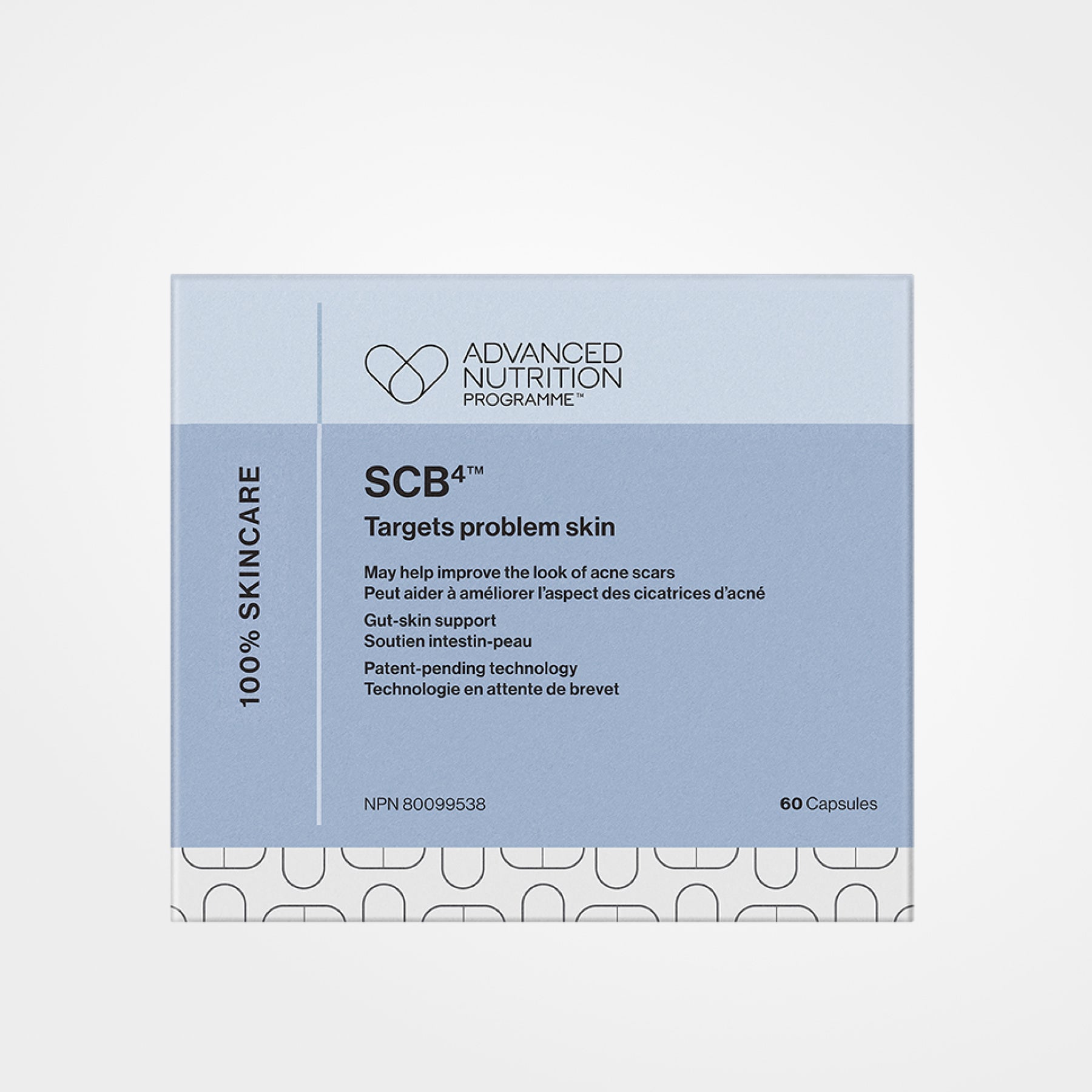 Programme de nutrition avancée SCB4 Skin Clear Biome (60 capsules)