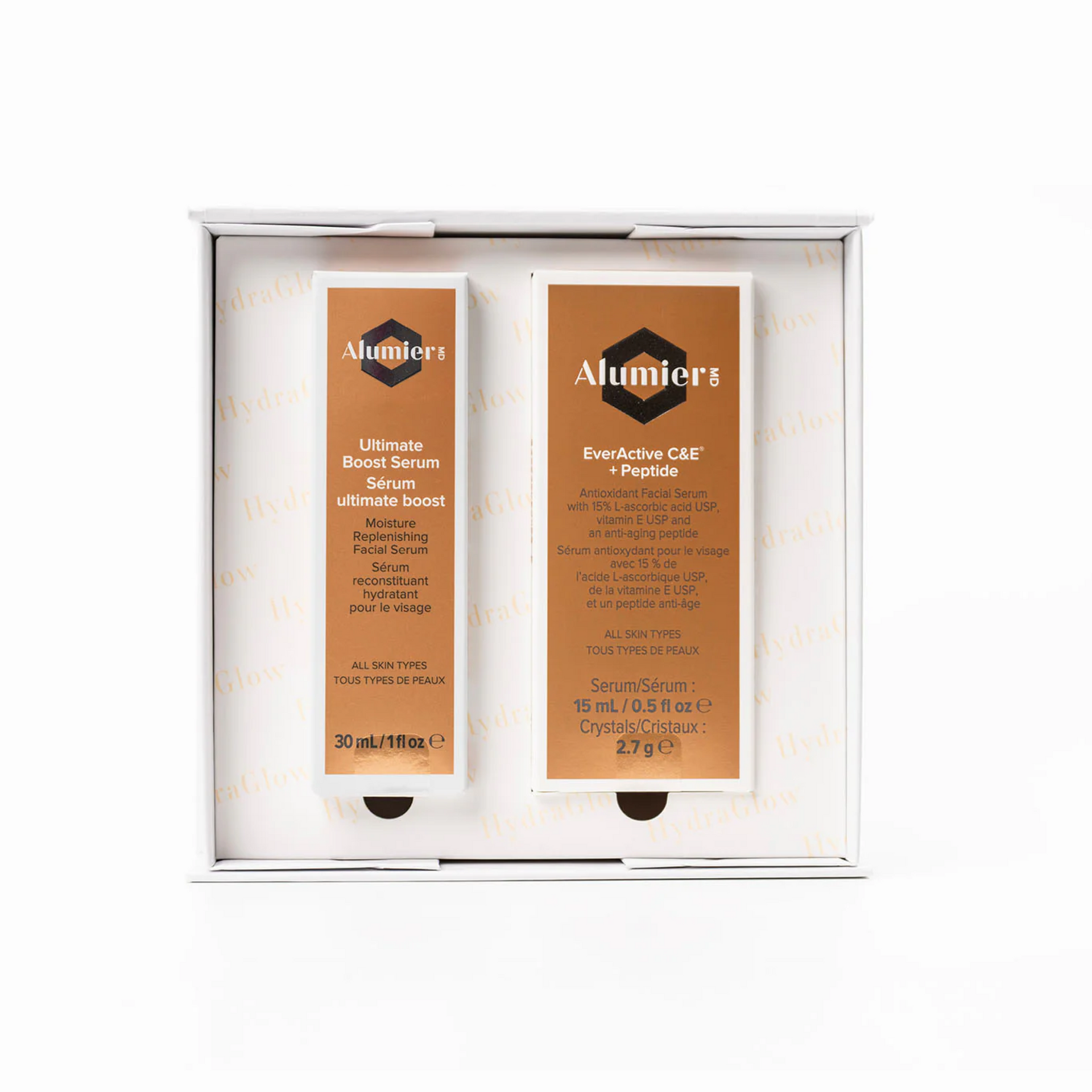 Alumier Ensemble cadeau Icônes de peau HydraGlow