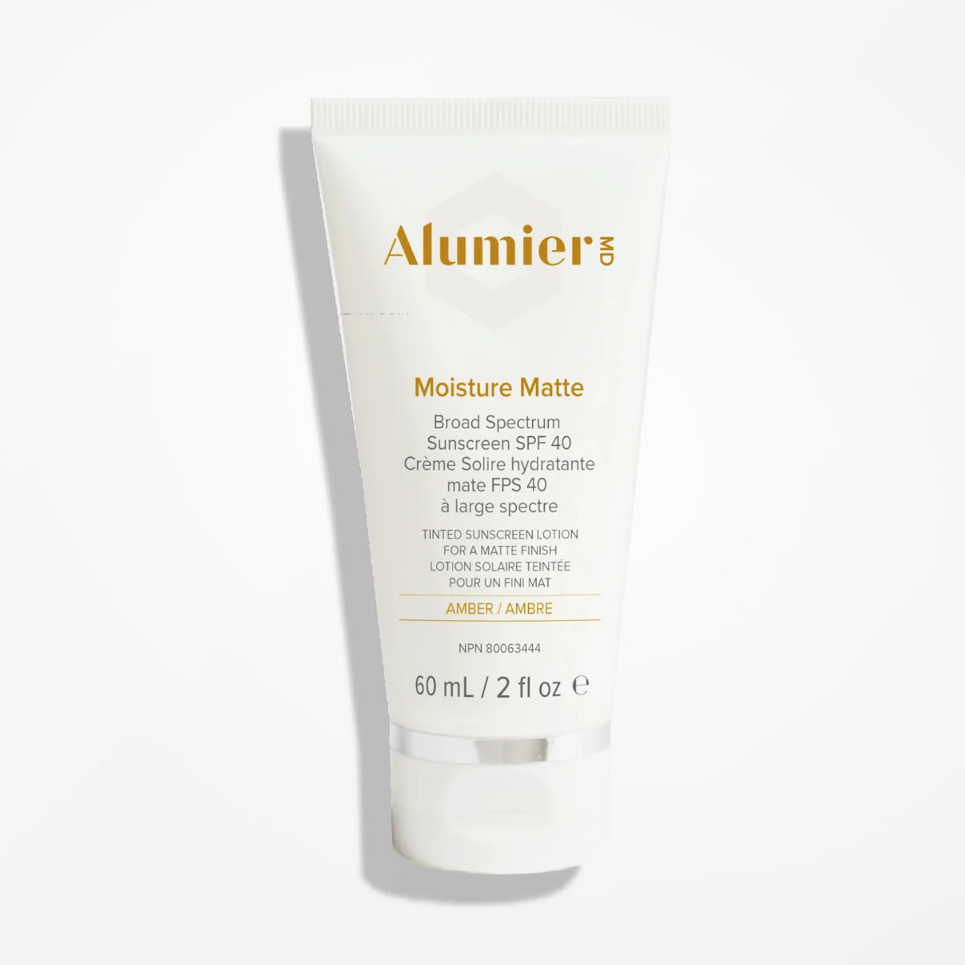 Alumier Moisture Matte Broad Spectrum SPF 40 Amber