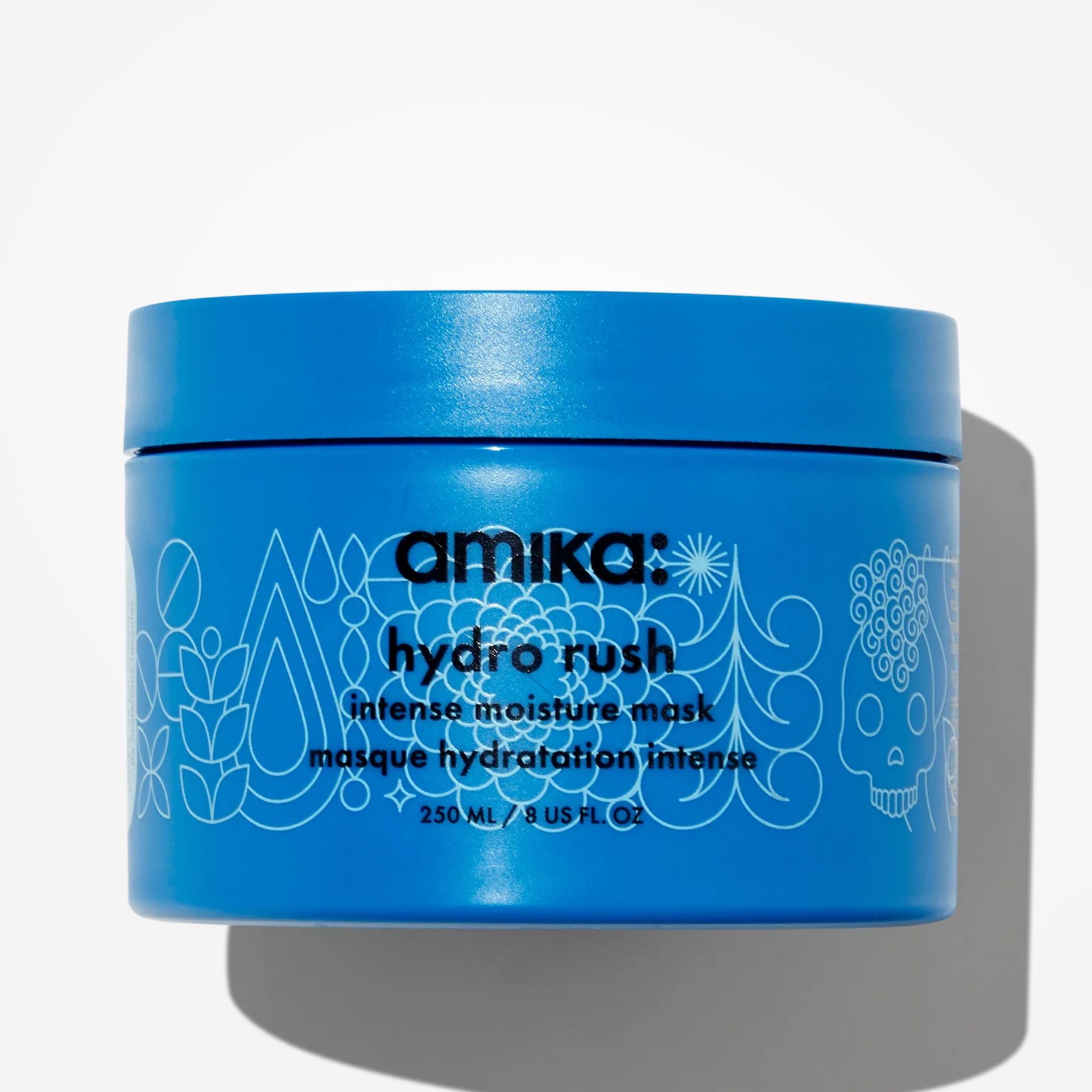 Masque capillaire Amika Hydro Rush Intense Moisture avec acide hyaluronique