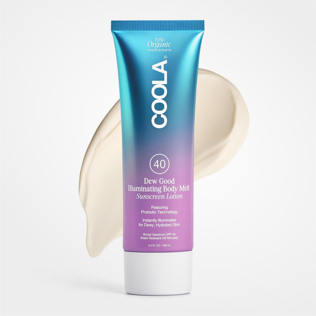 COOLA Dew Good Illuminating Body Melt Lotion