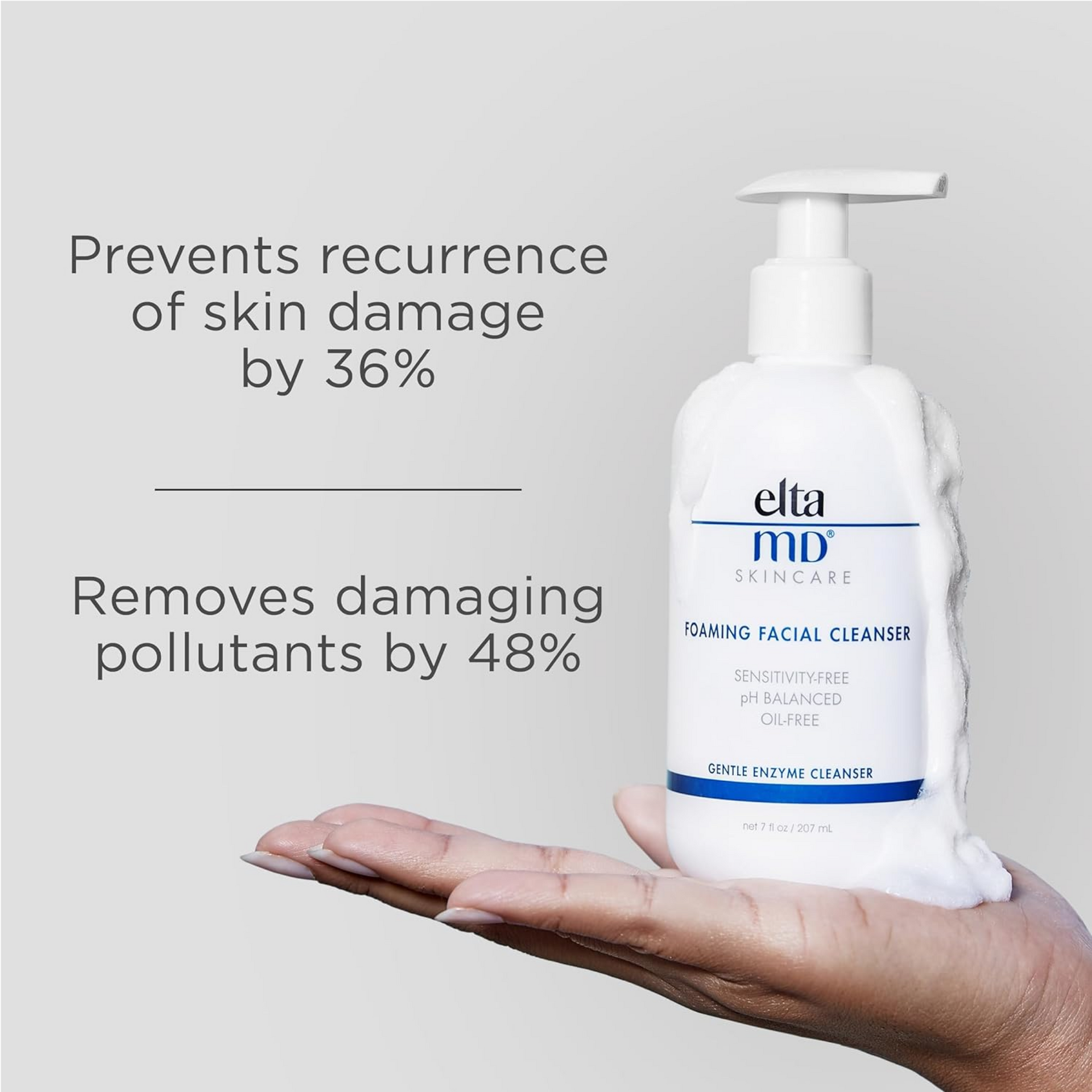 Nettoyant moussant pour le visage EltaMD