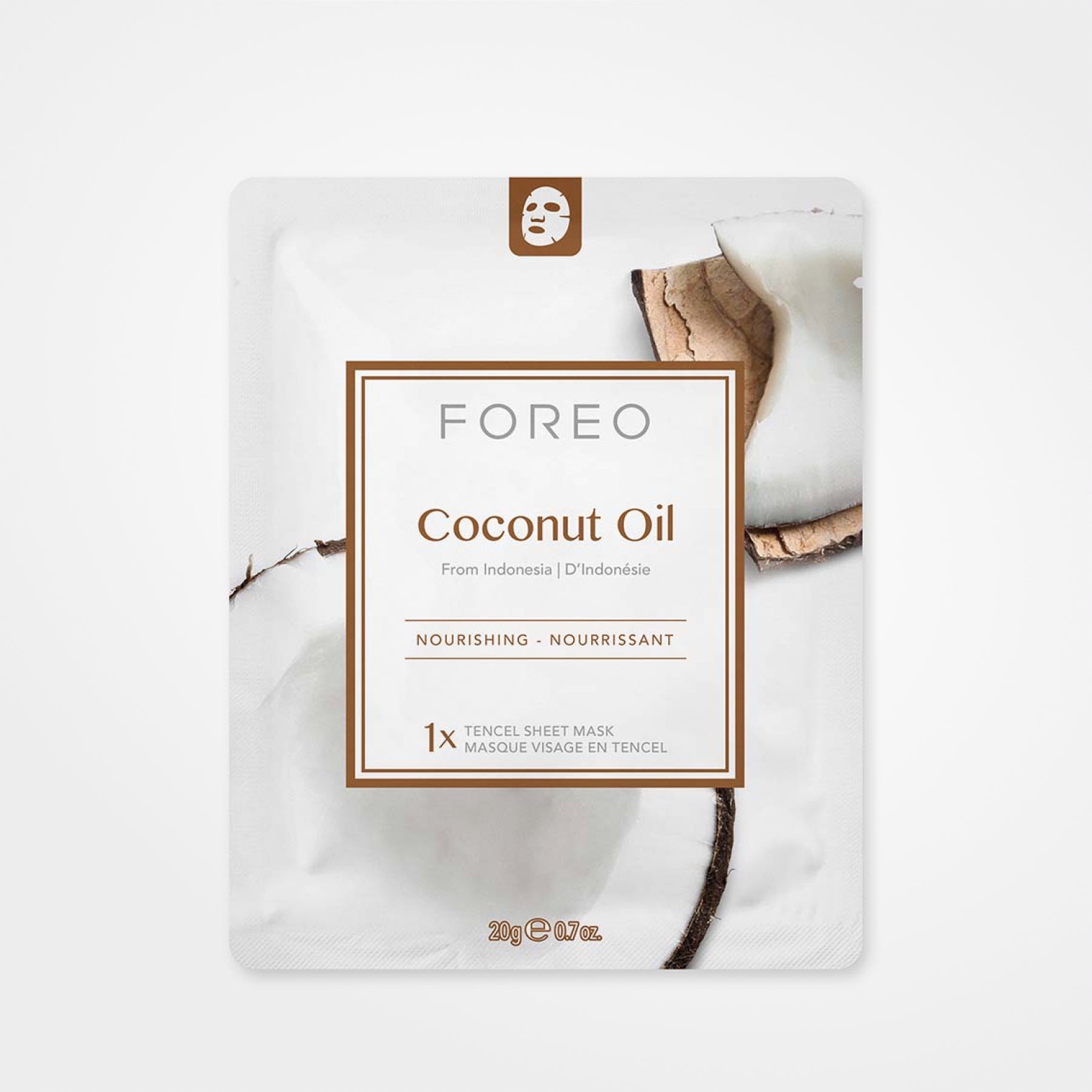 Masque en feuille à l’huile de coco FOREO (3x)