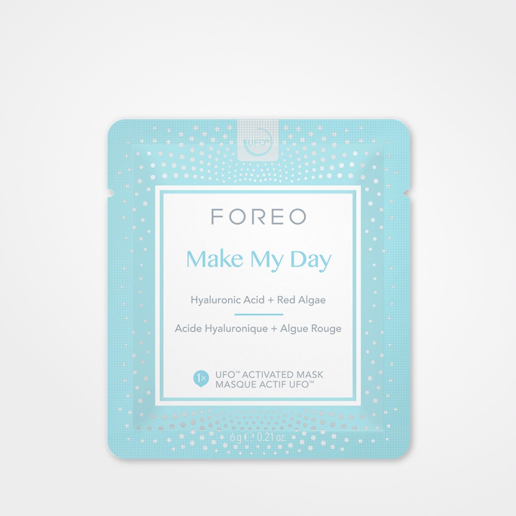 Masque FOREO Make My™ Day OVNI activé