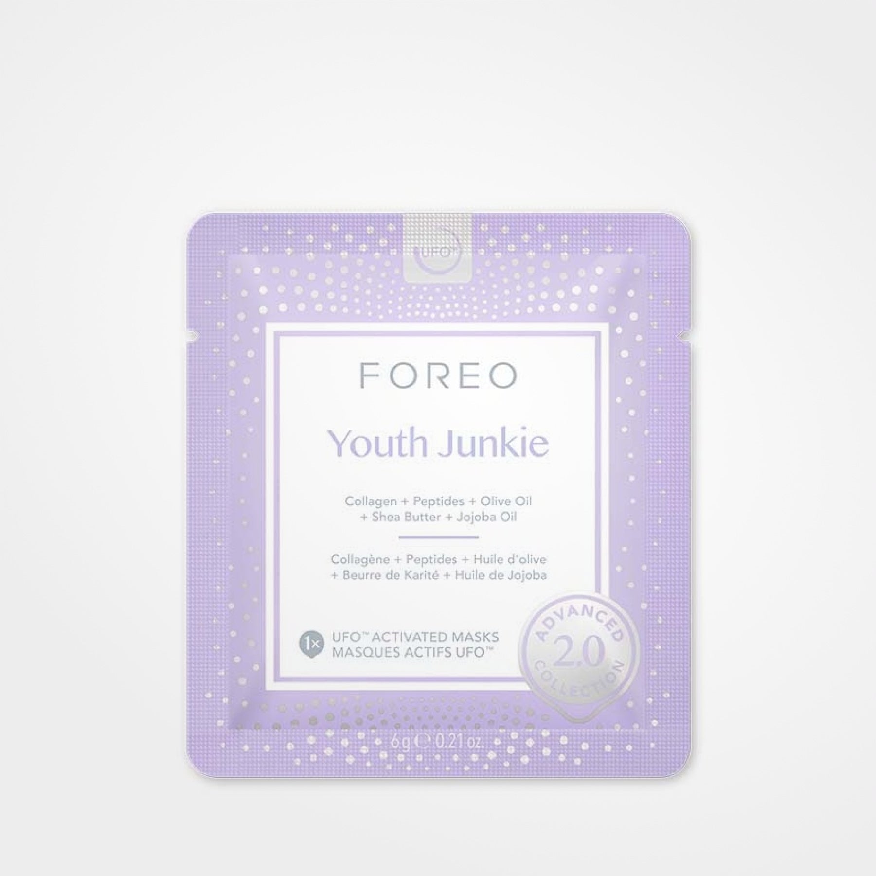 Masque activé FOREO Youth Junkie 2.0™