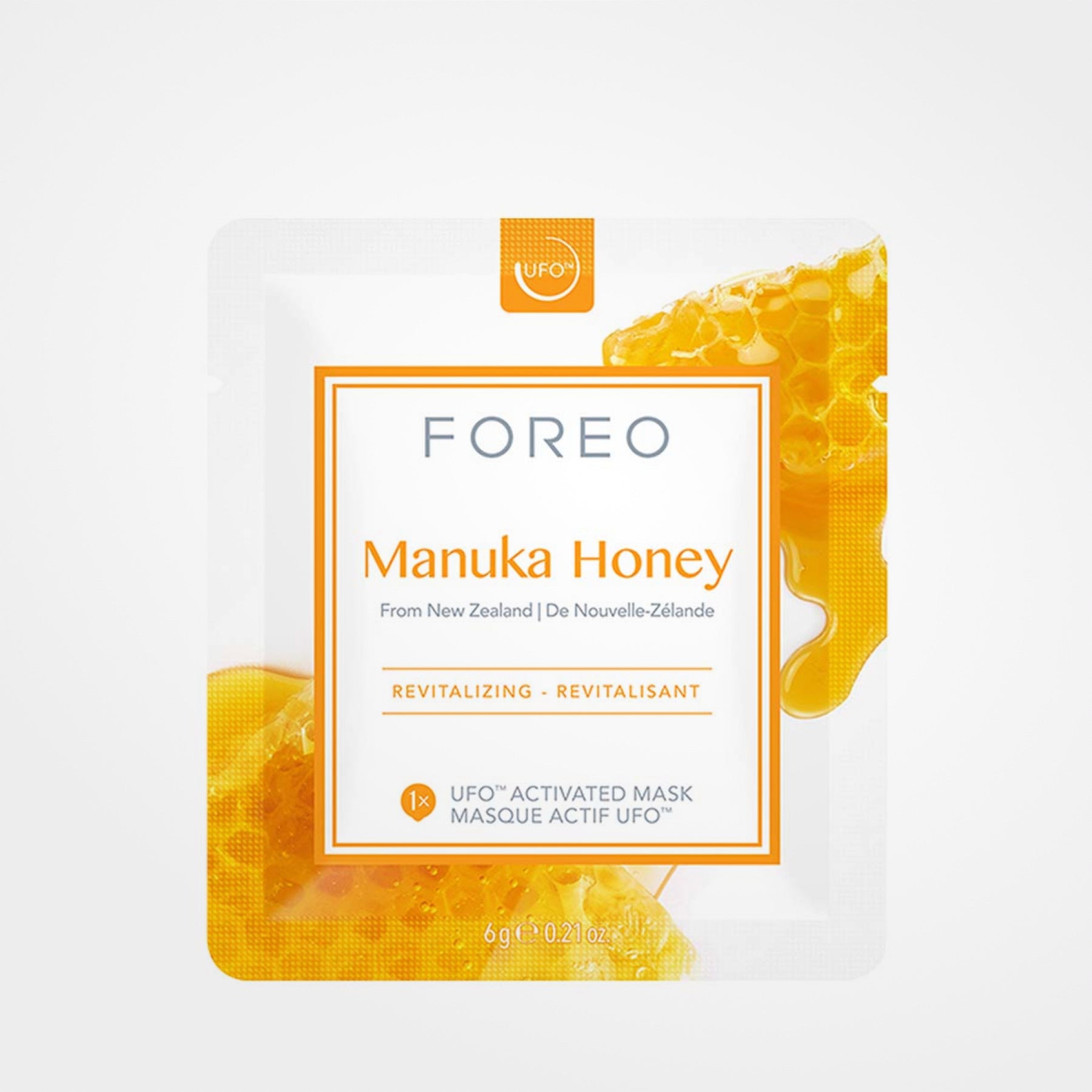 Masque FOREO Manuka Honey OVNI™ activé