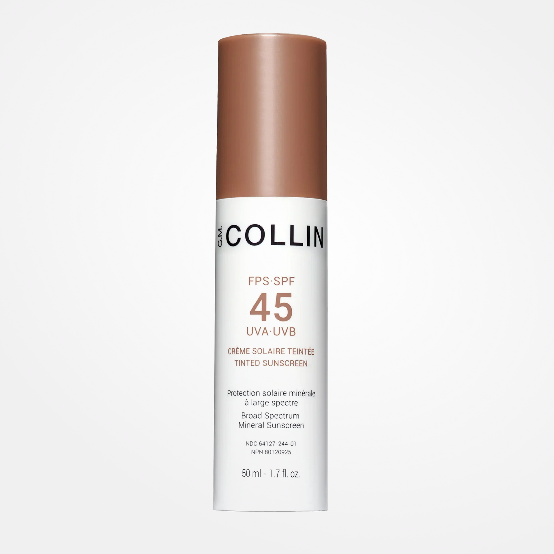 Écran solaire teinté GM Collin SPF 45