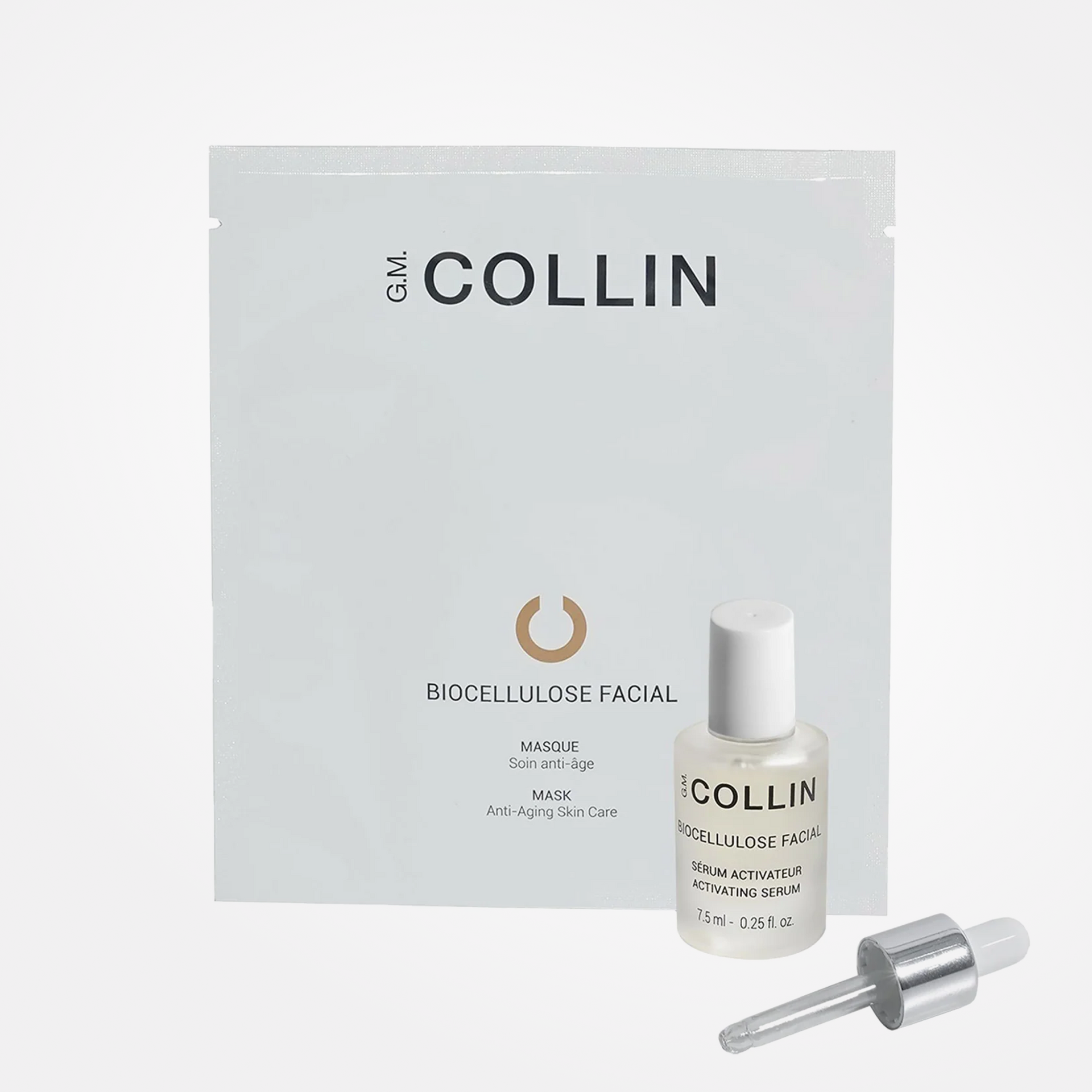 Masque facial à la biocellulose GM Collin
