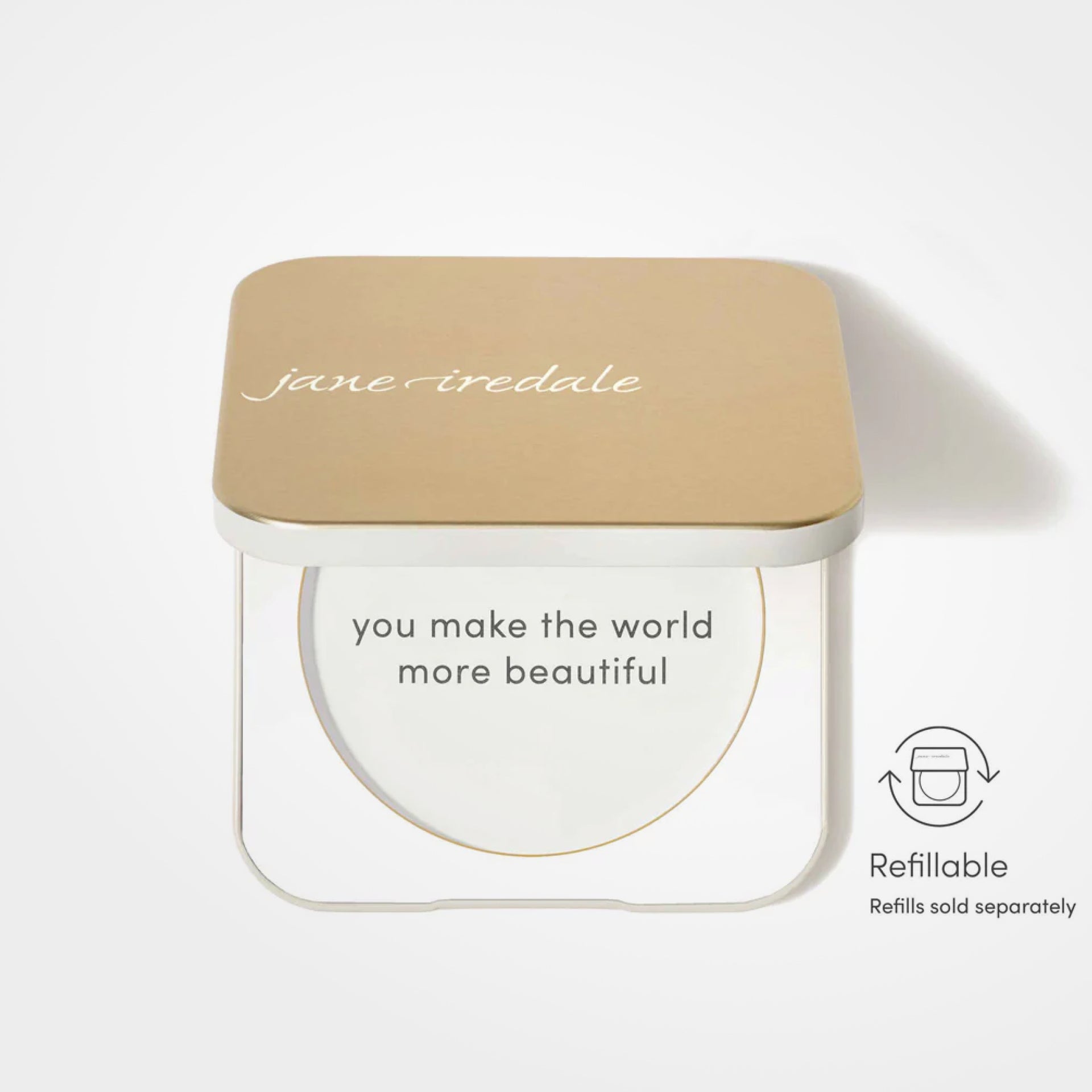 Jane Iredale Refillable Compact Gold