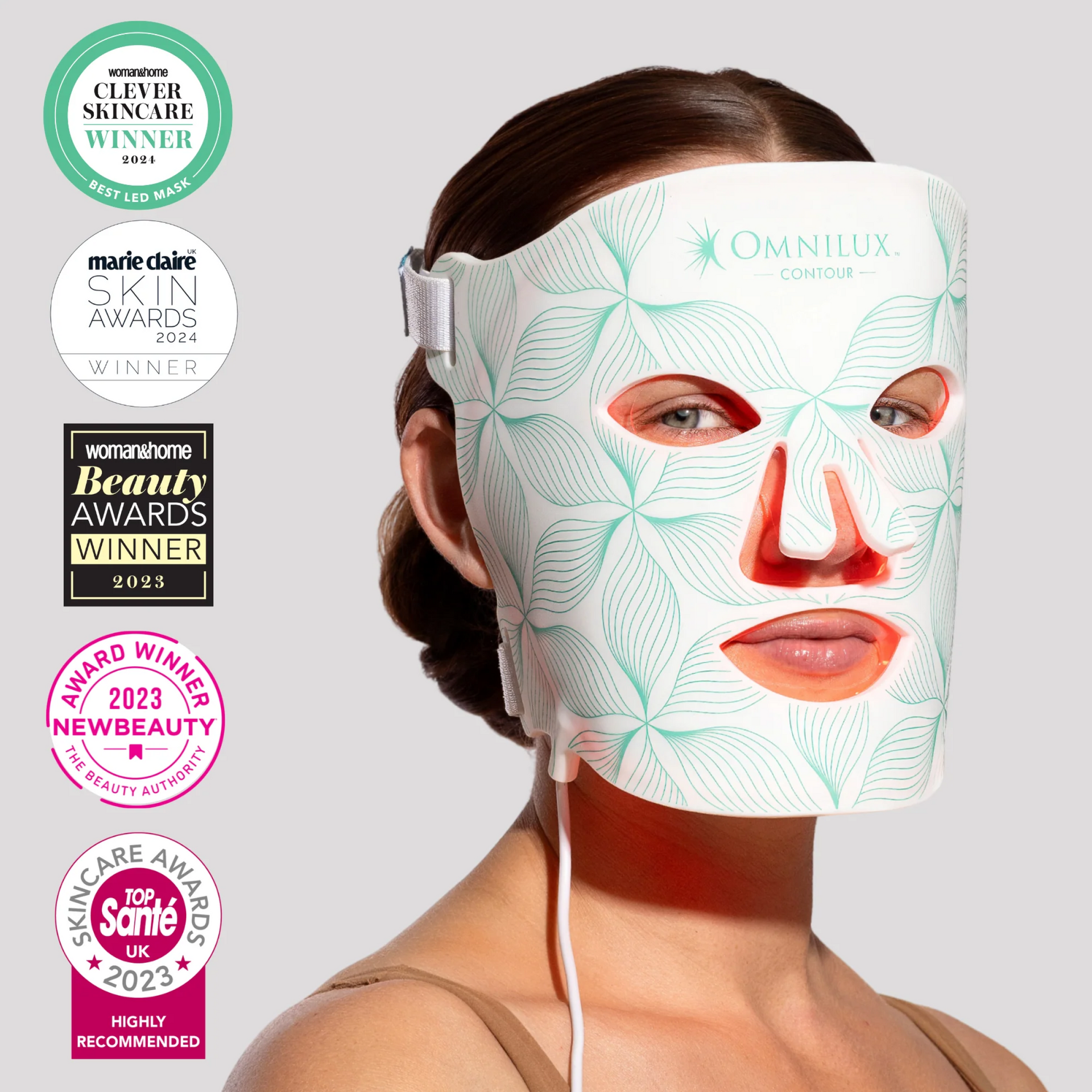 Masque facial Omnilux Contour LED