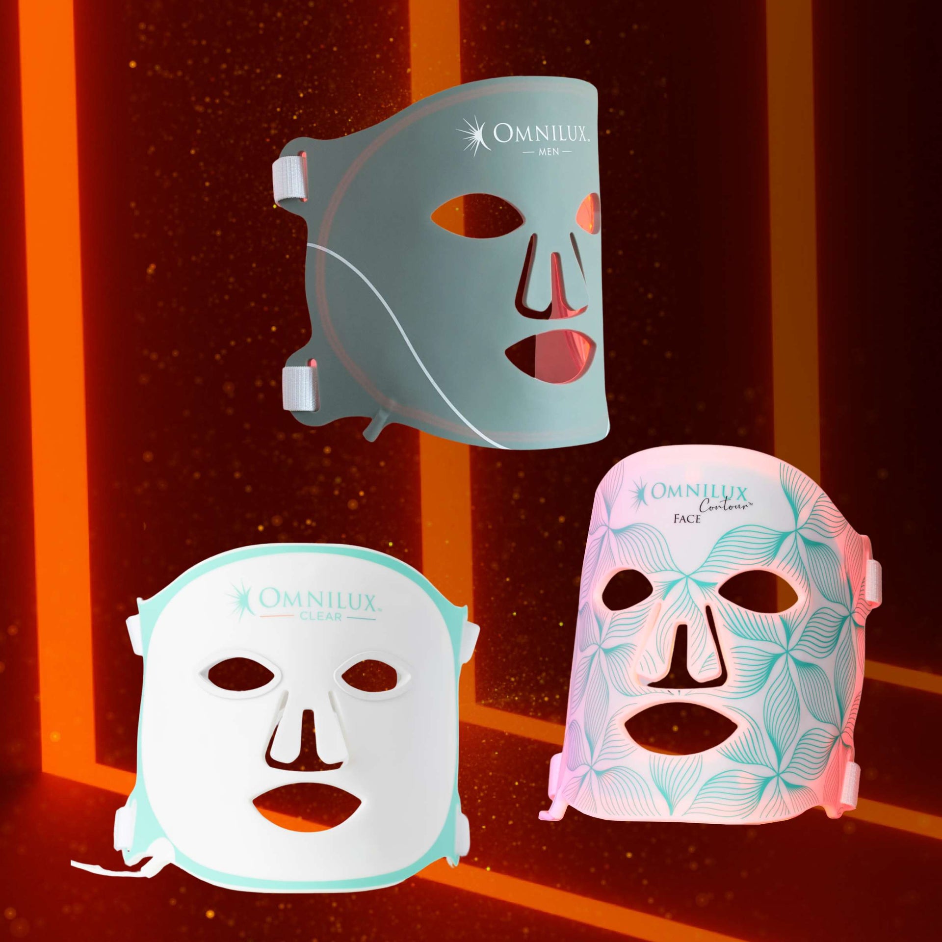 Omnilux Contour du visage + Transparent + Hommes