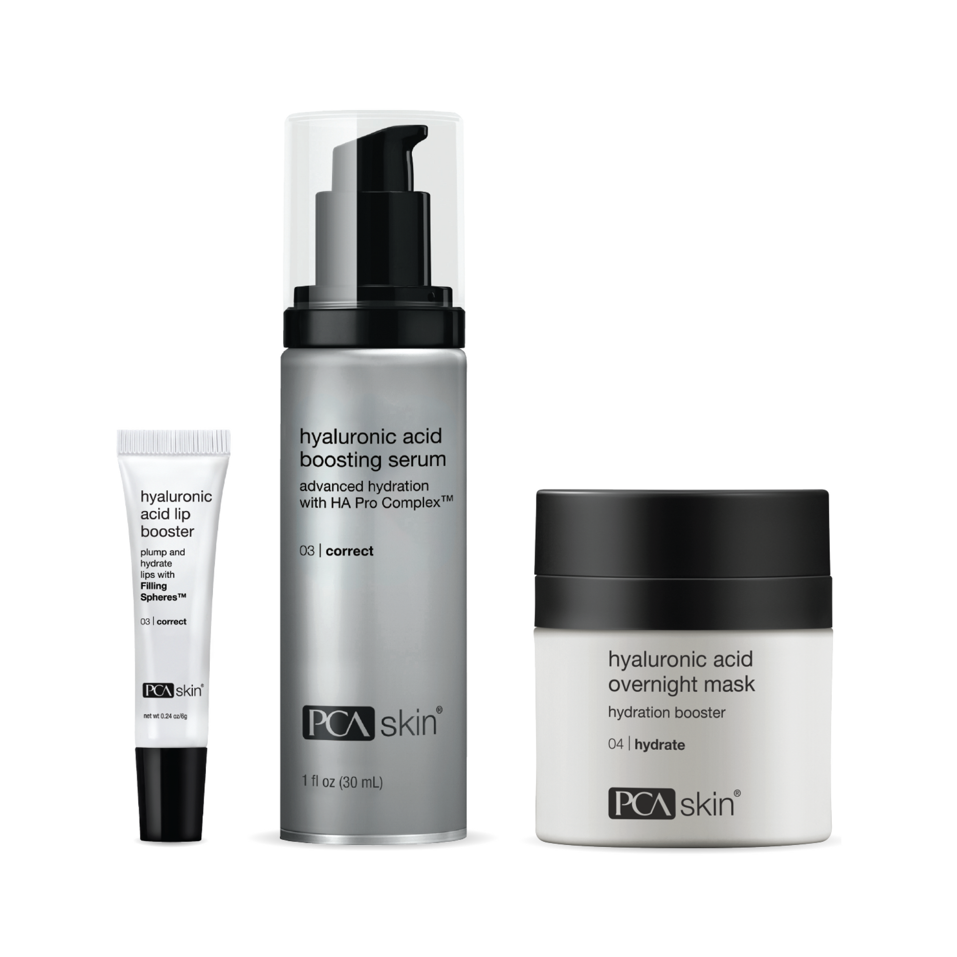Trio d'acide hyaluronique PCA Skin