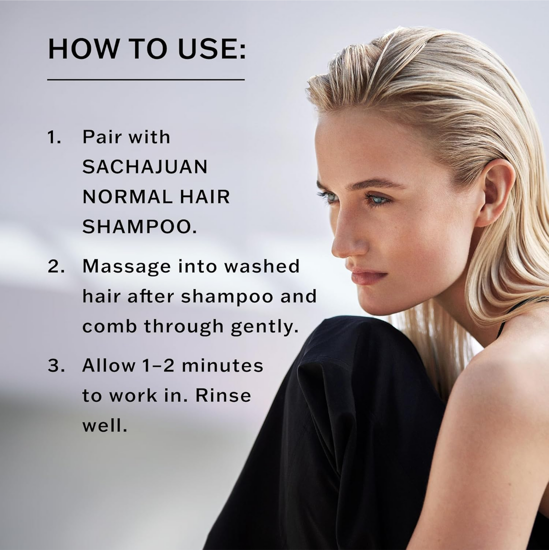 Après-shampoing SACHAJUAN Normal 990 ml