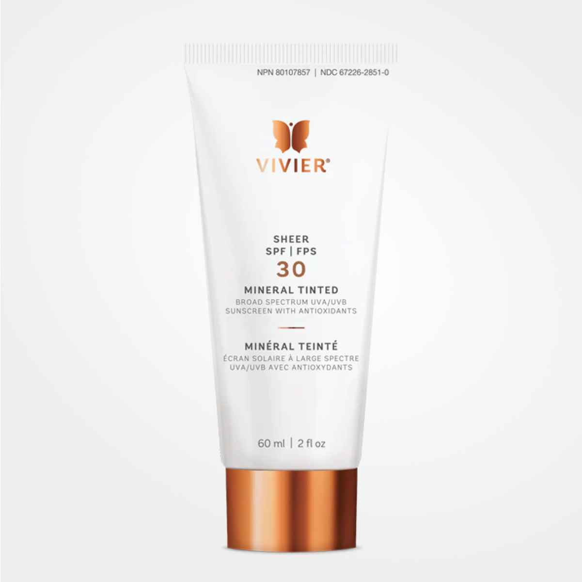 Vivier SHEER SPF 30 Minéral teinté