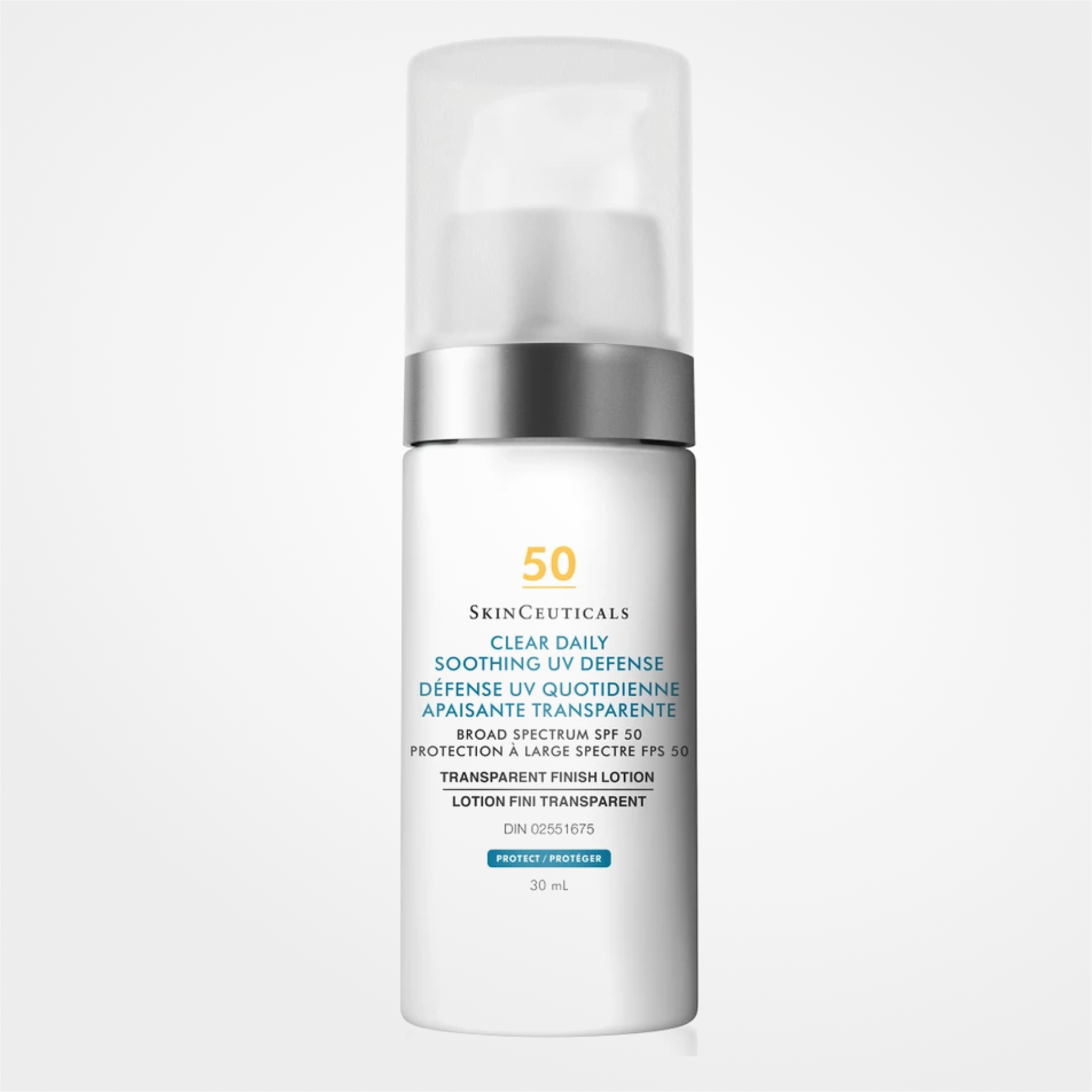 SkinCeuticals Clear Daily Soothing UV Defense écran solaire SPF 50
