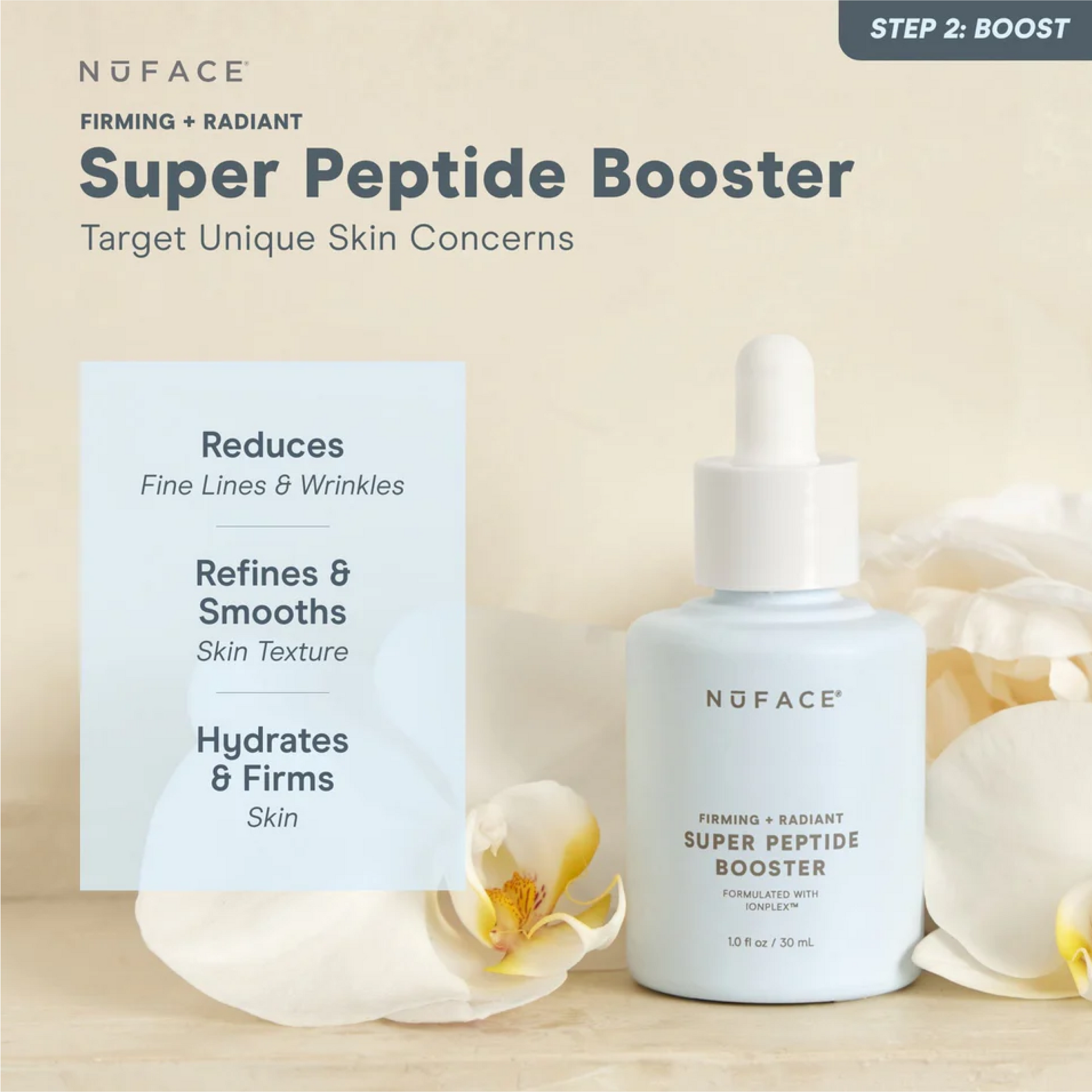 Sérum Super Peptide Booster de NuFACE