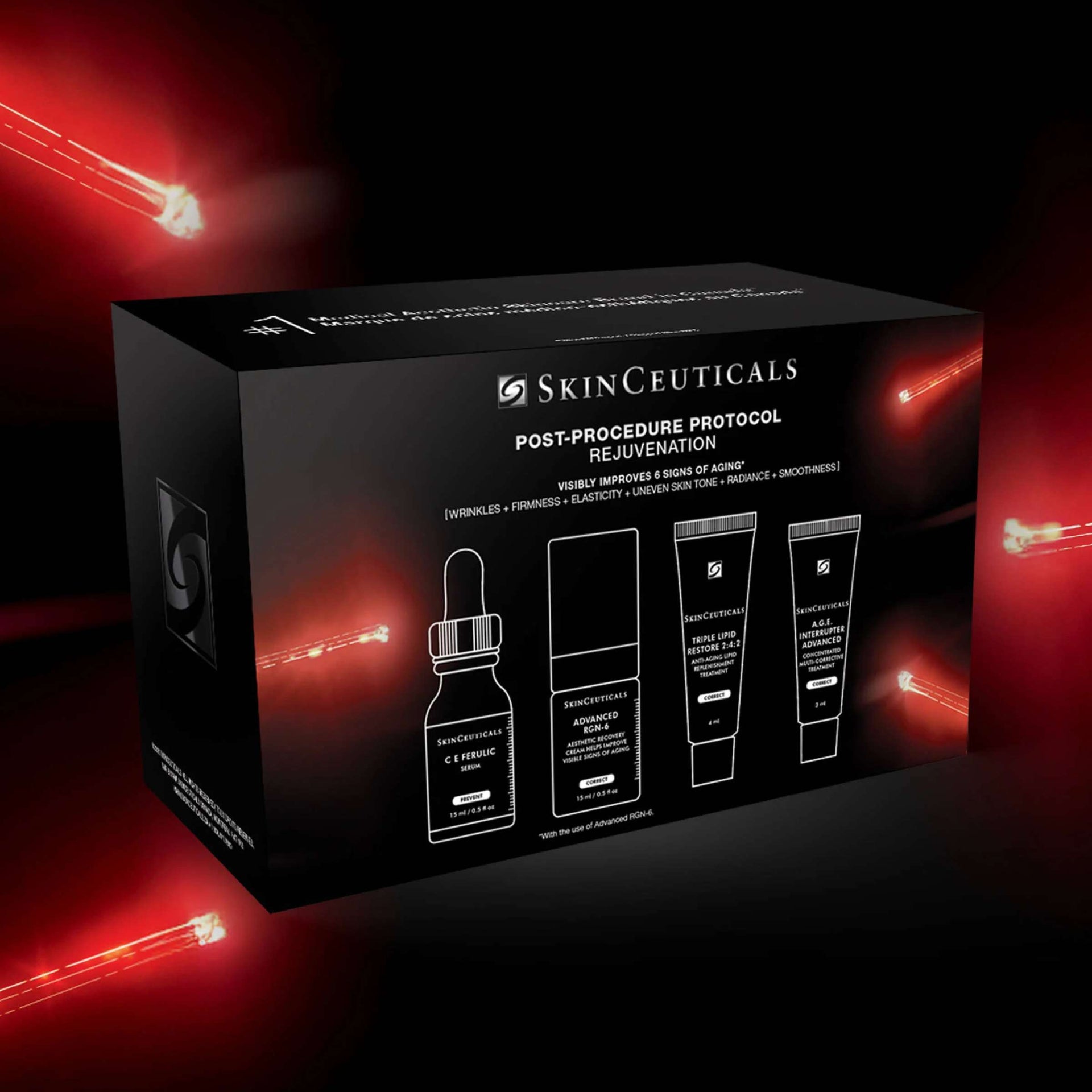 Rajeunissement du protocole post-procédure SkinCeuticals